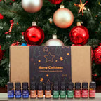 Coffret Magie de Noël · 12 huiles parfumées