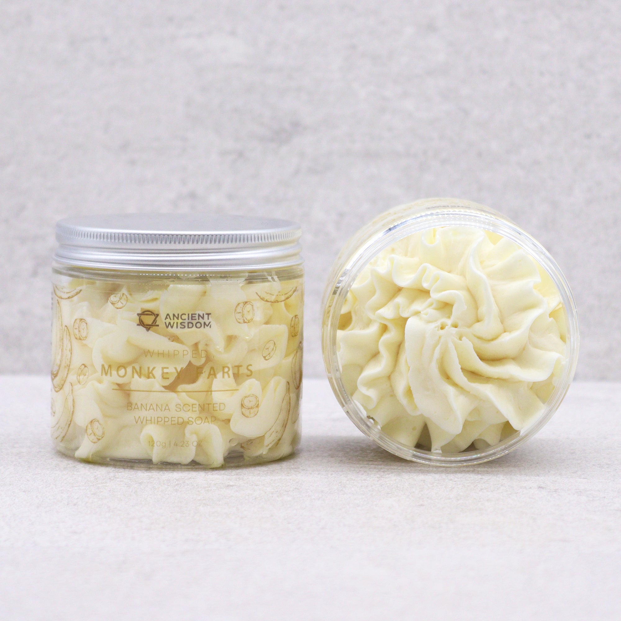 Savon à la banane à la crème fouettée 120g
