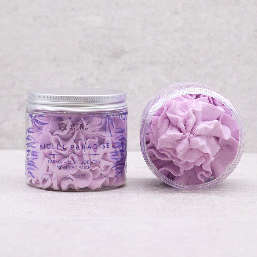 Savon chantilly violette de Parme