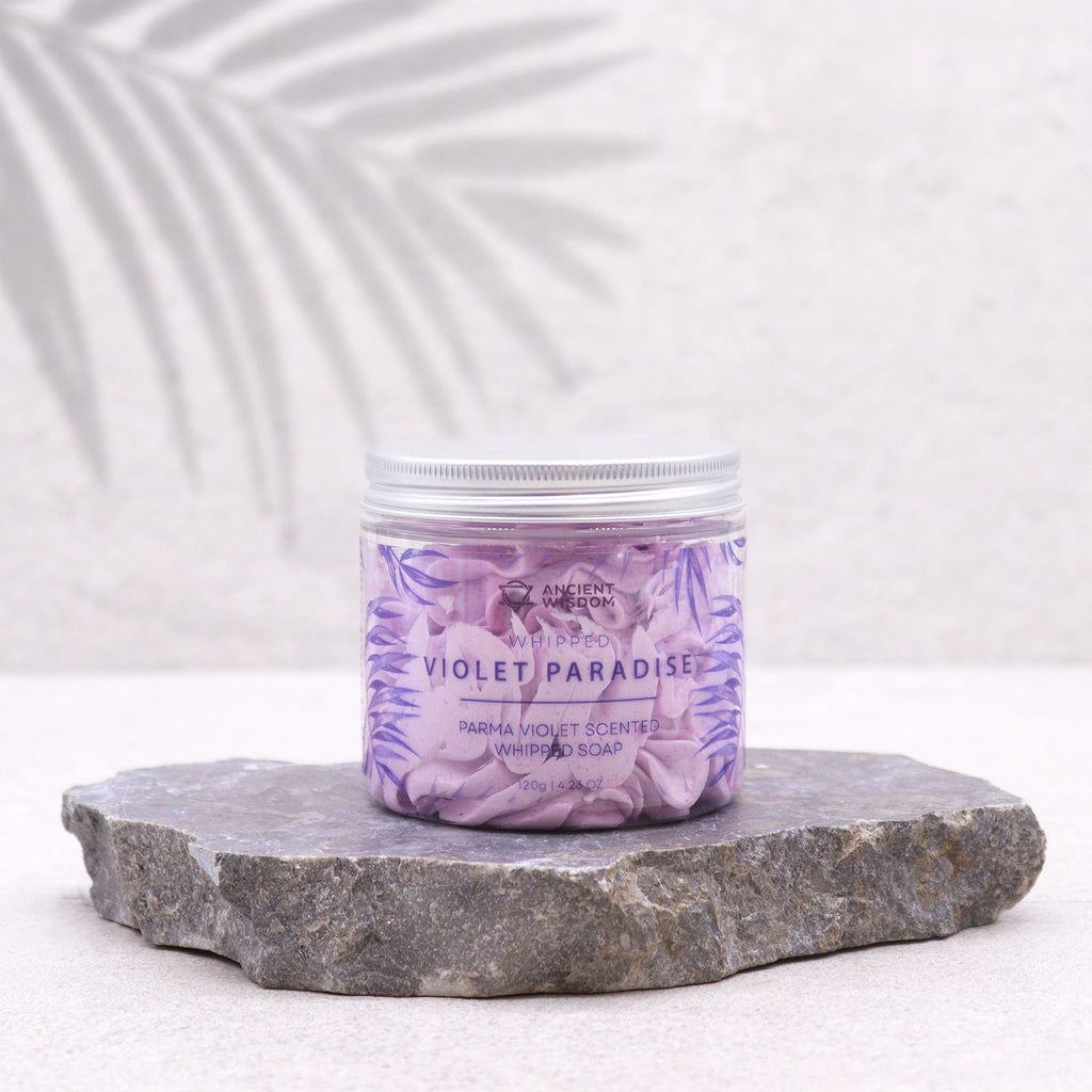 Savon chantilly violette de Parme