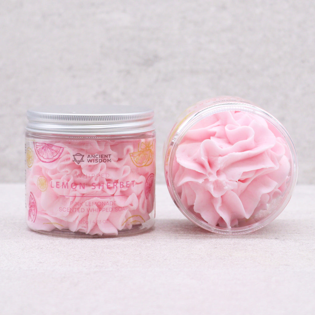 Savon chantilly limonade rose