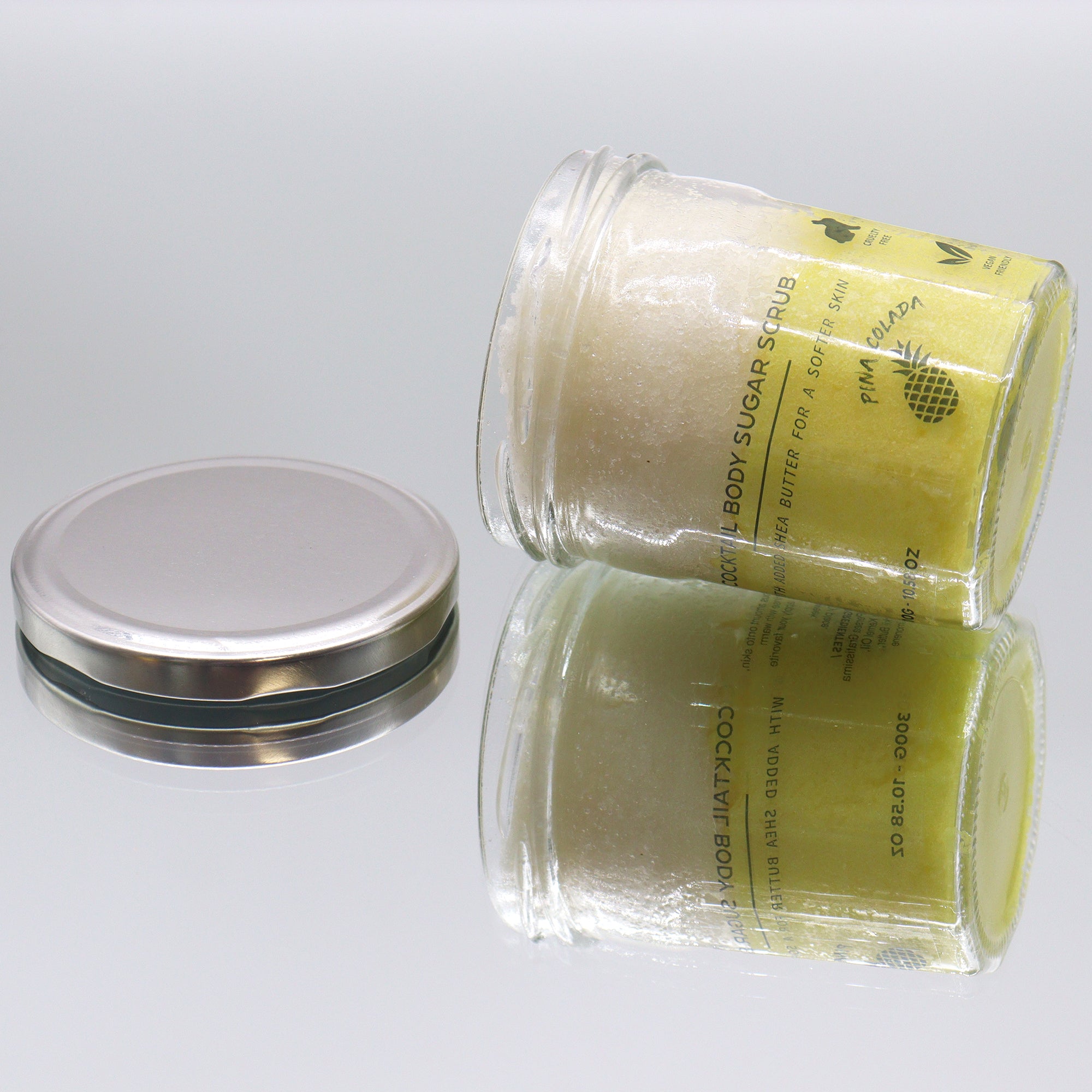 Gommage corporel au sucre parfumé - Pinacolada 300g