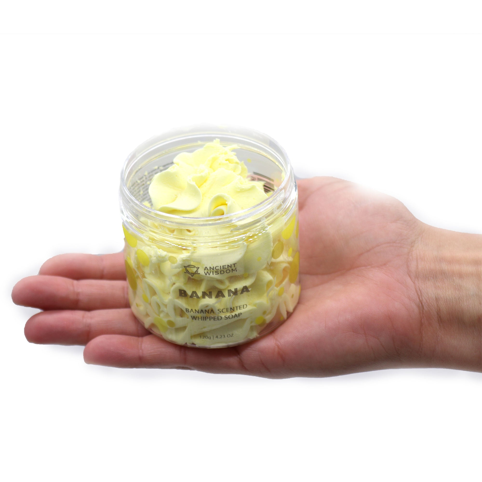 Savon à la banane à la crème fouettée 120g