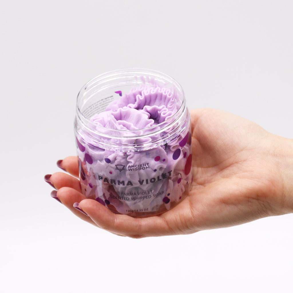 Savon chantilly violette de Parme