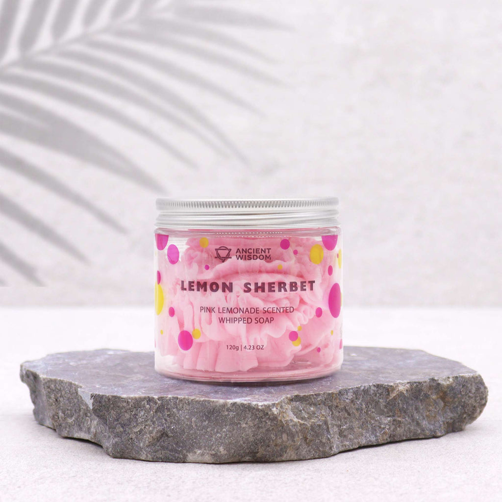 Savon chantilly limonade rose