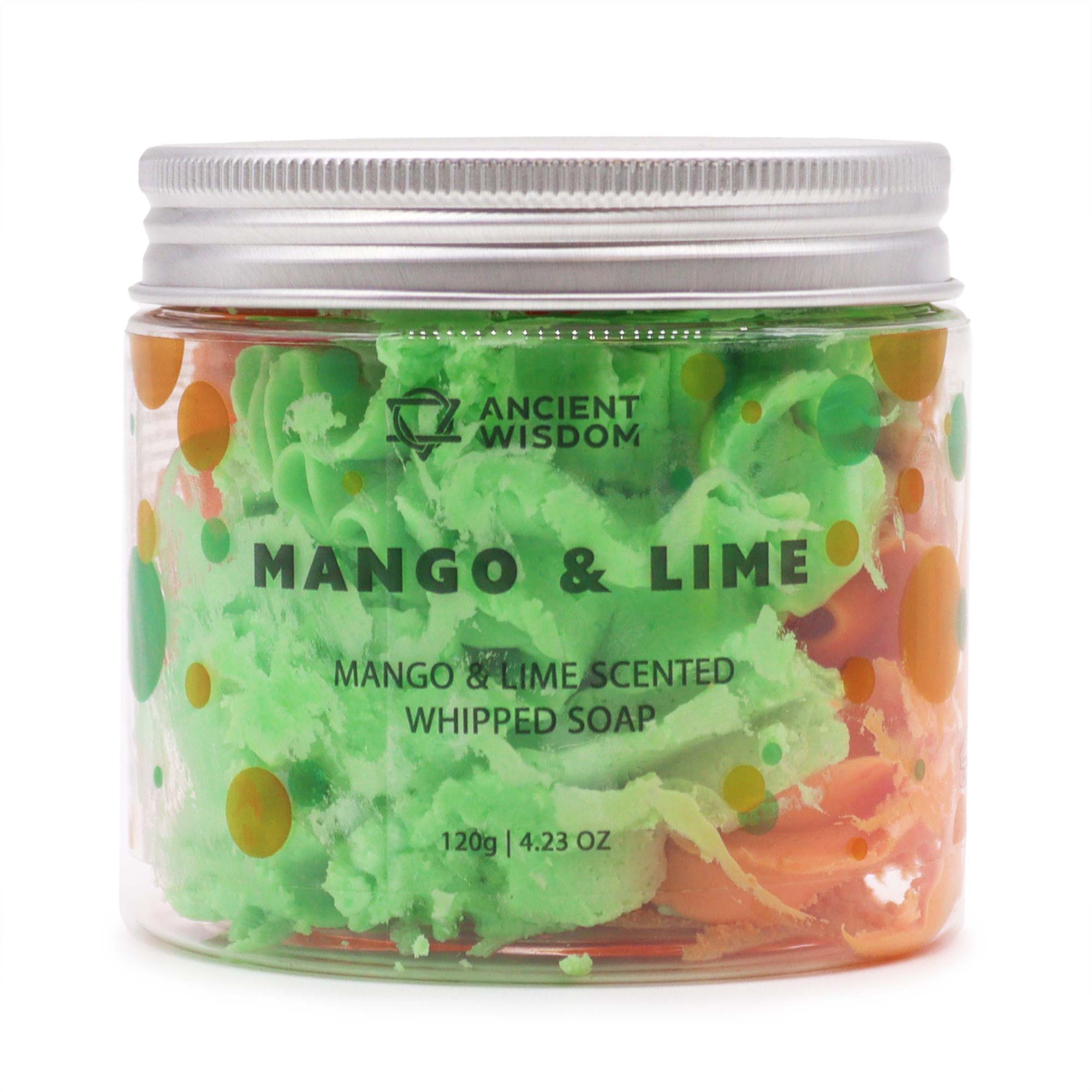 Savon à la crème fouettée mangue et citron vert 120g