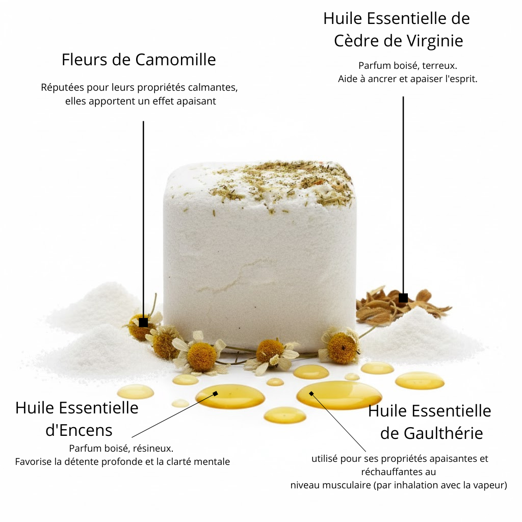 Pack de 16 galets de douche anti-Stress et Tensions Musculaires