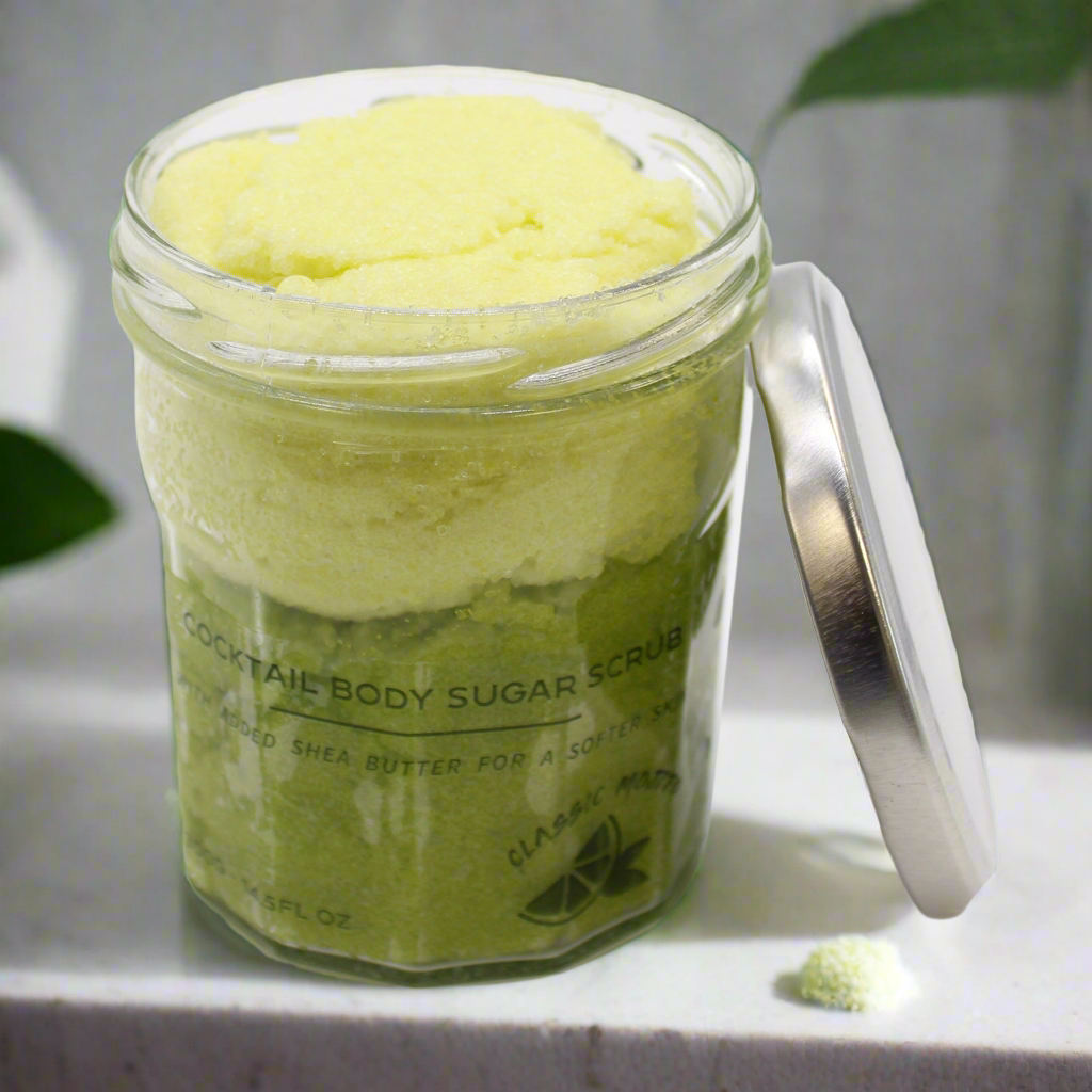 Gommage corporel au sucre parfumé - Mojito classique 300g
