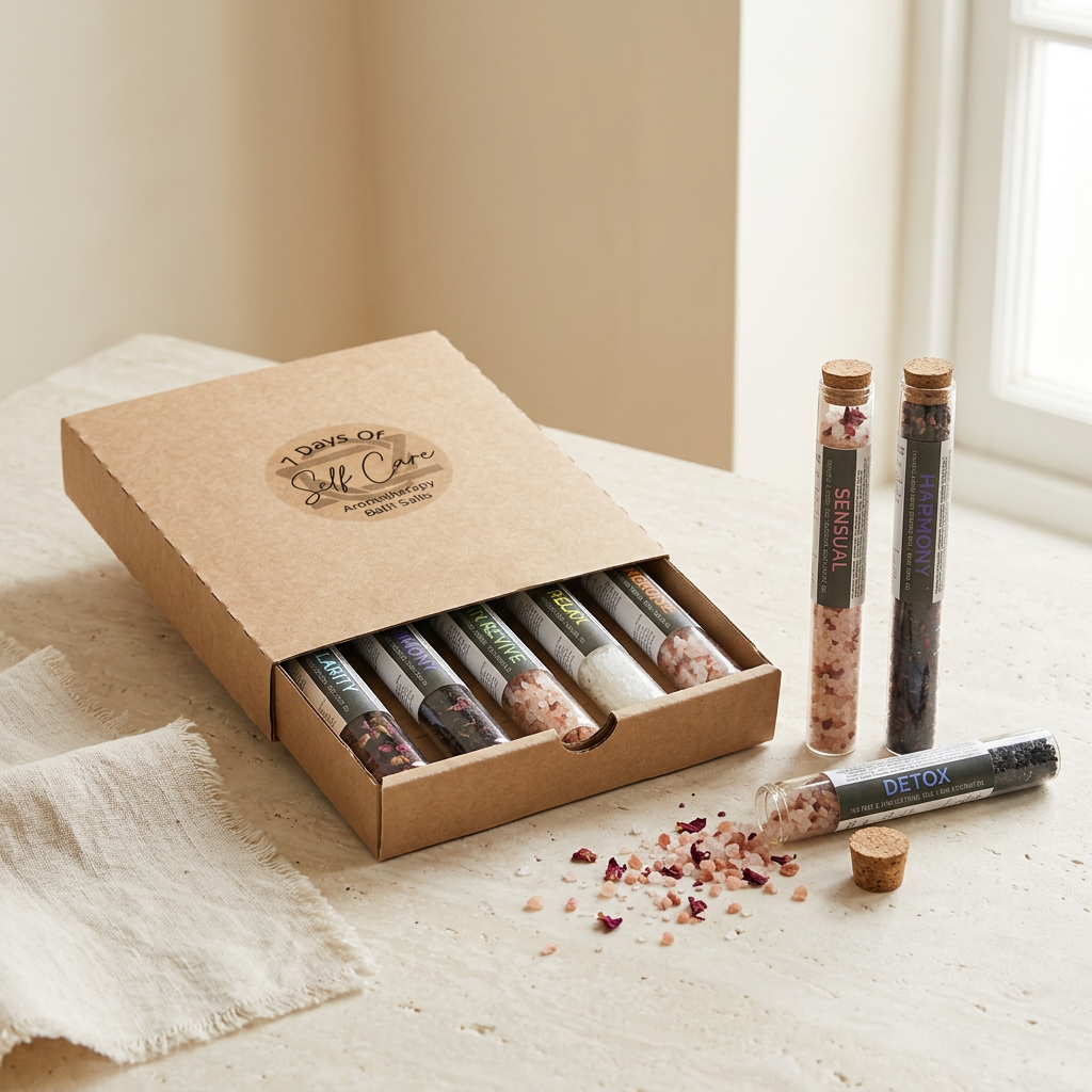 Coffret Instants pour Soi · 7 sels de bain