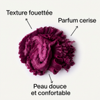 Savon chantilly à la cerise
