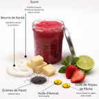 gommage exfoliant pour le corps, nourrit et élimine les peaux mortes.