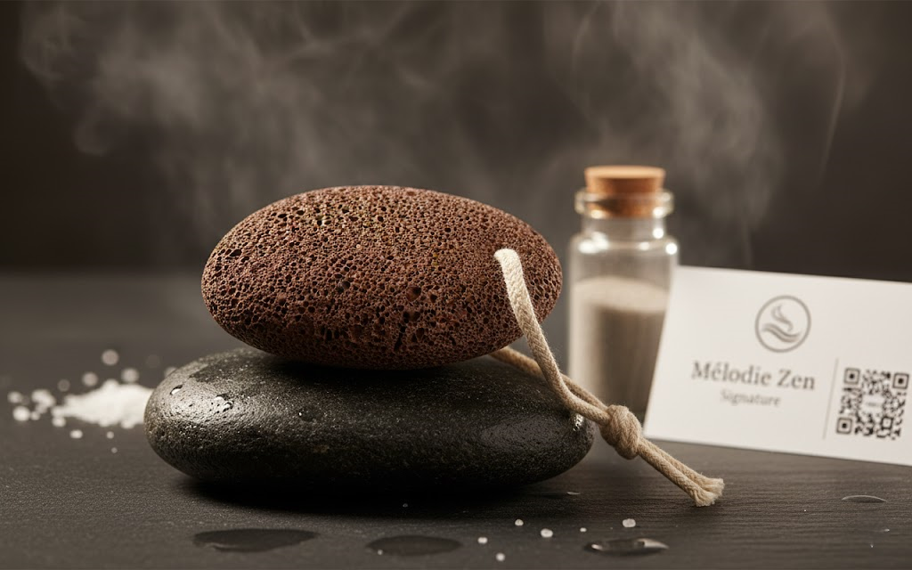 pierre ponce volcanique idéale pour les zones rugueuses pour éliminer les peaux mortes 