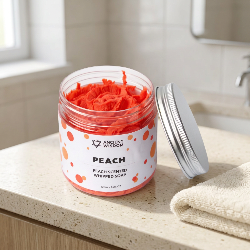 Savon chantilly pêche