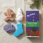 Coffret Noël – 4 bombes de bain pour une pause enchantée